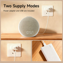 Sunrise Alarm Clock Wake up Sunlight with Sound Machine & Dimmable Night Light for Bedrooms Clock