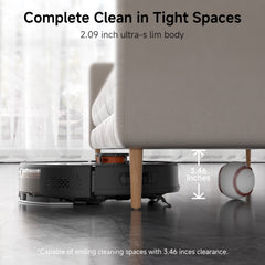 PrettyCare Robot Vacuum and Mop Combo Cleaner 9000pa,85 Days Self-Emptying & Recharging Station with 3D Home Mapping for Debris/Stain/Hair/Pet, L1 PRO
