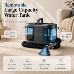 PrettyCare Portable Carpet Cleaner Machine, 20Kpa Carpet Shampooer for Deep Cleaning, Upholstery & Pet Stain Remover,BY32A