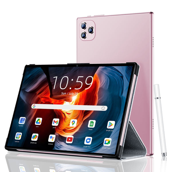 VEAT00L F11 Tablet 2025, 6GB RAM 64GB ROM, Rose Gold