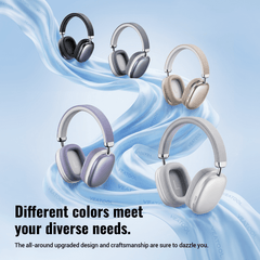 Wireless Bluetooth Headphones 5.1,40 Hrs Playtime Wireless Over-Ear Headphones,4 Mics ENC Noise Cancelling for Clear Calls, Lightweight Headset with Deep Bass Comfort fit for Travel Work