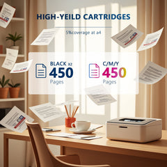 275XL Ink Cartridges Printer Ink compatible for Canon Ink 275 and 276 for Canon 275 Ink for PIXMA TS3522 3722 (3-Pack 2-Black, Tri-Color)